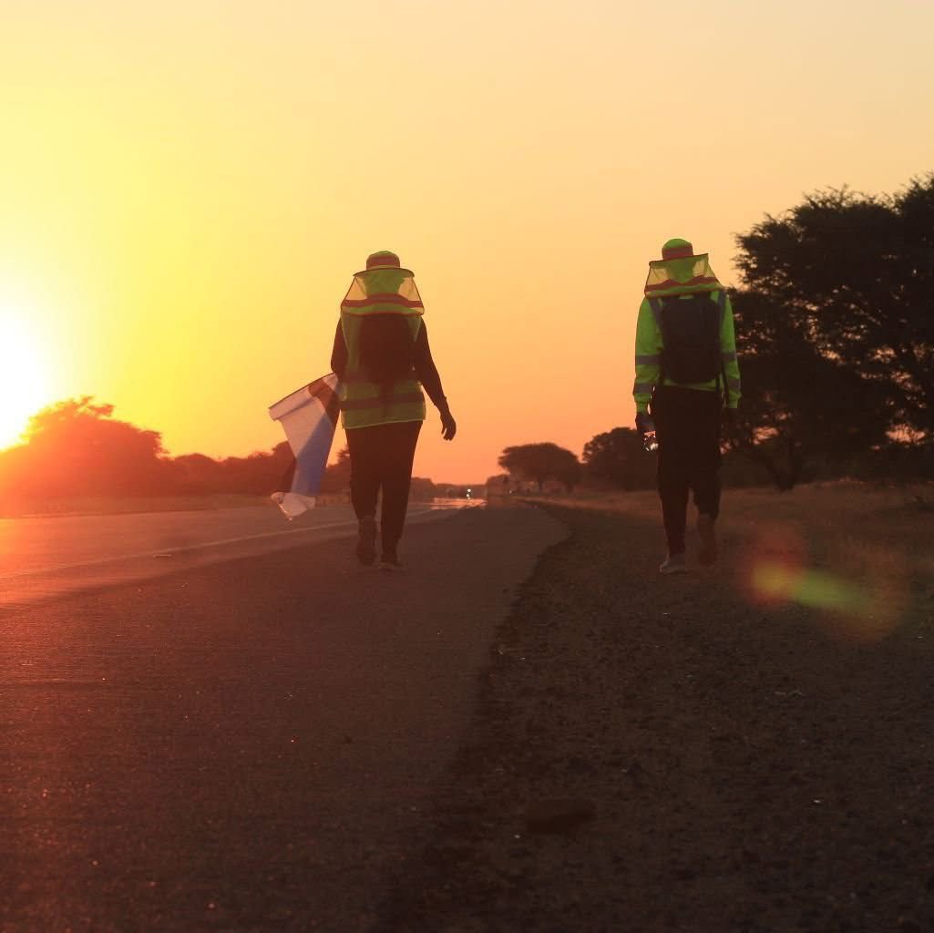 Tlholwe-localthreads Creative entrepreneur walks for a dream