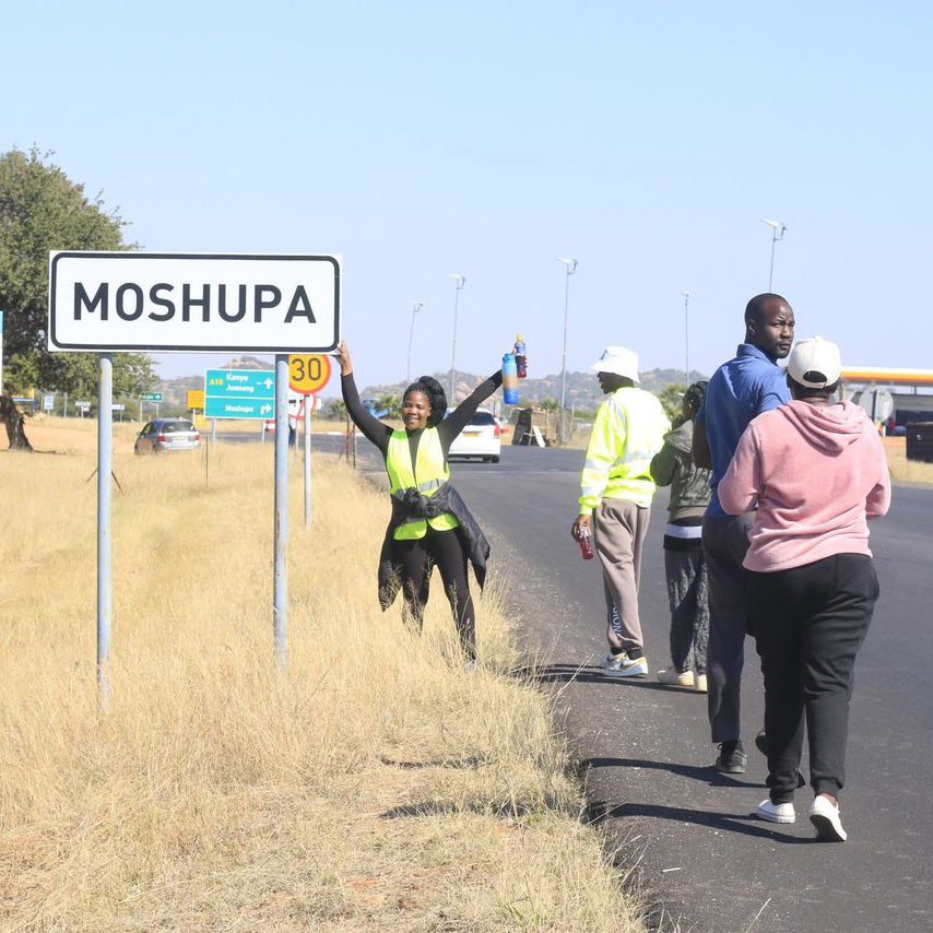 TshegofatsoT-Localthreads Creative entrepreneur walks for a dream